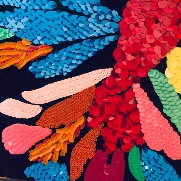 Kate Spade Jeweled Sequin Black Bag Purse NWT - Picture 8 of 8